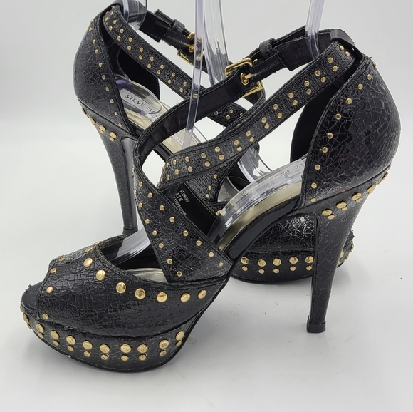 Steve Madden Stuning 5.5" Heel Womens 8.5 (black) - Picture 1 of 6